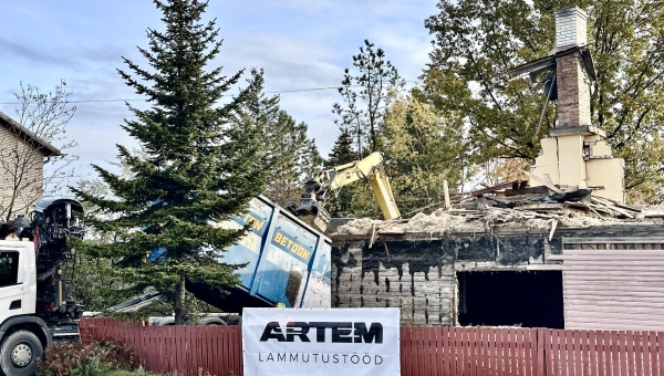 Maja kadus Jüri tänavalt kahe päevaga